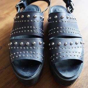 Mango High Flatform Sandal Rock and Roll